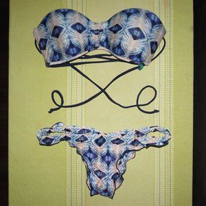 Cia. Marítima bikini top and bottom set